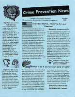 Crime Prevention News