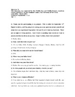 MEMEAC Interview 16