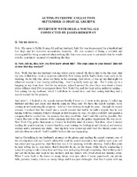 Interview Delilah Young-Ali