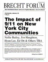 The Impact of 9/11 on New York City Communities