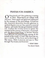 Prayer for America
