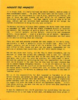 Against the Madness [1 of 2]
