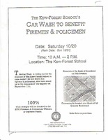 Car Wash to Benefit Firemen and Policemen