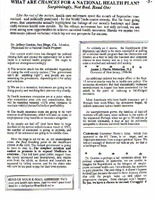 9/11 Proves it Again; More than Ever, We Need a National Health Plan! [3 of 4]