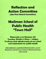 Mailman School of Public Health "Town Hall"