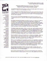 Progressive Jewish Organization Condemns WTC Attack