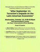 After September 11:  Terrorism's Impacts on the Latin American Economies