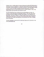 The NYU Child Study Center Receives $1 Million Gift From Goldman Sachs [2 of 2]