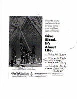 Give Blood. It's About Life.