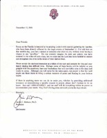 Letter from Focus on Family